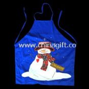 LED snowman flashing apron