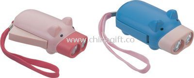 Pig handpressing flashlight China