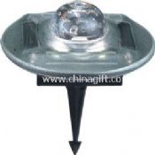 Solar light with glass ball top