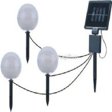 3 ball lights with solar power station China