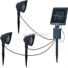 3 spot lights with solar power station China