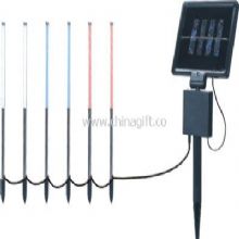 6 small pole lights with solar power station China