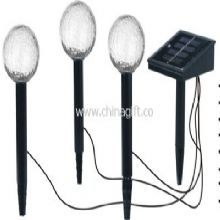 Metal post with plastic spike Solar Light China