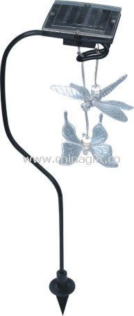 Solar light with hanging Butterfly / Dragonfly China