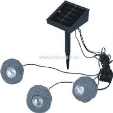 White color LED solar Light system China