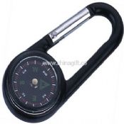 Carabiner With Compass