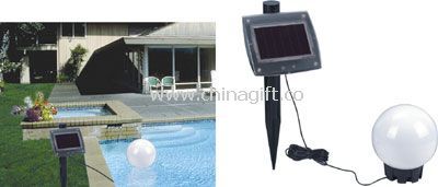 Floating solar globe medium picture