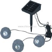 White color LED solar Light system