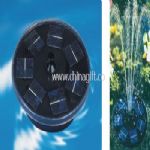 solar-powered fountain for pond or swimming pool small picture