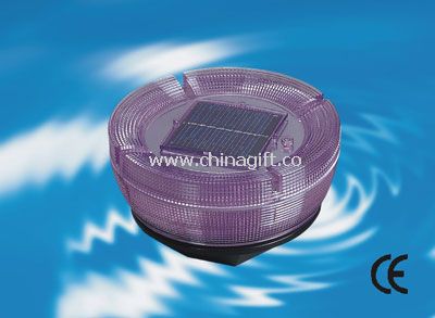 solar-powered rechargeable lights for pond or swimming pool