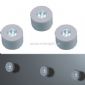 Round Metal LED Wall Light Kits of 3 small pictures