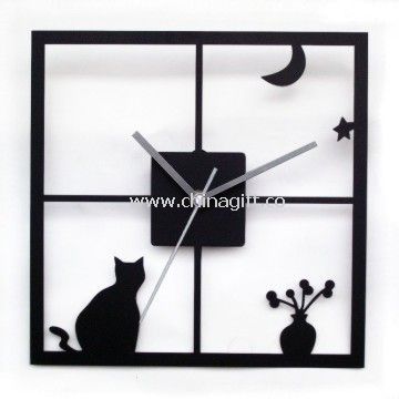 Metal Art Wall Clock