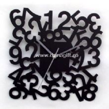 Number Metal Art Wall Clock China