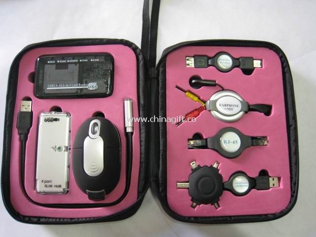 Computer Travel Kit with Wireless optical mouse