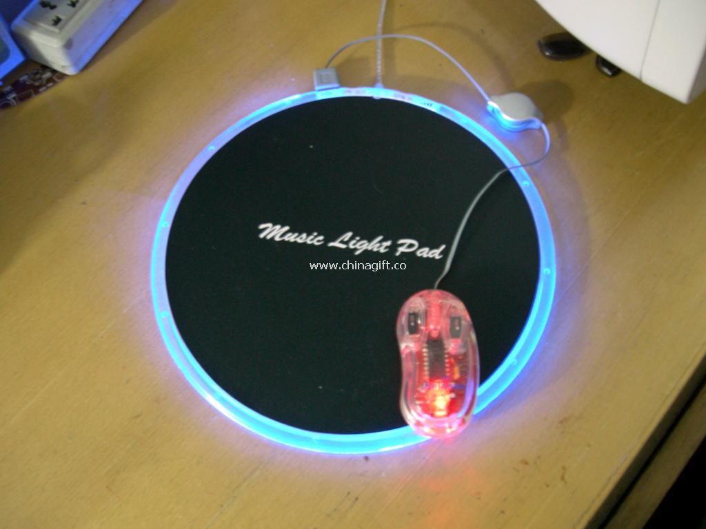 Music Light Mouse Pad