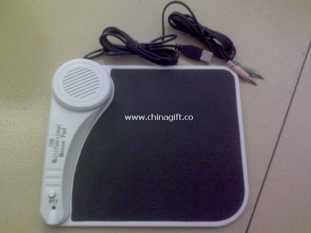 USB Mouse Pad with Stereo speaker