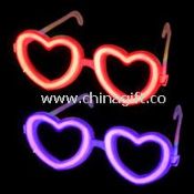 glow heart glasses