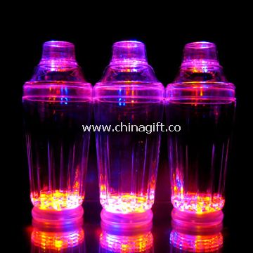 LED shaker glass