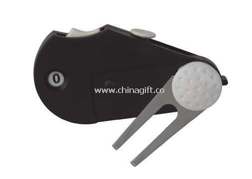 Multi-functional golf tool