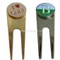 Brass Golf divot with ball marker small pictures
