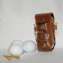 PU synthetic leather Golf ball pouch China