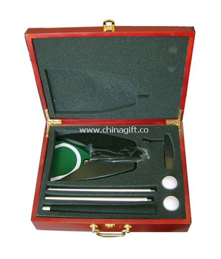 Aluminum PUTTER Imitated rosewood gift box