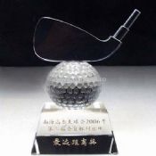 Golf award cup for player