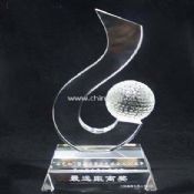 Golf Crystal Award Cup