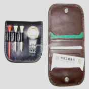 Golf Leather Credit Card Wallet