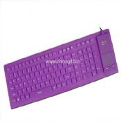 106-key Flexible Keyboard with Full Sealed Touchpad