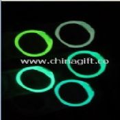 Glow in dark silicone sports watch