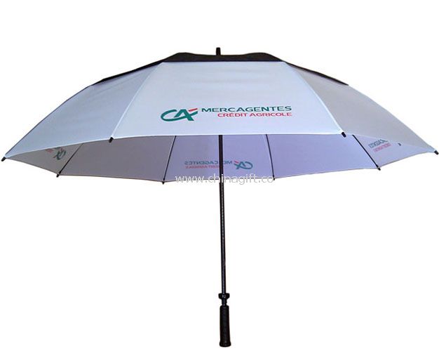 Two-layer golf umbrella