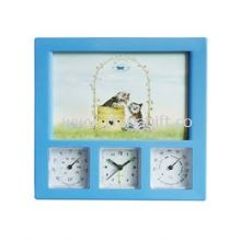 Photo Frame Alarm Clock With Thermometer and Hygrometer China