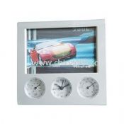 Photo Frame Alarm Clock with Thermometer