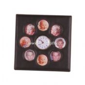 PU Photo Frame Clock