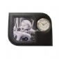 PU photo clock small pictures