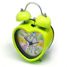 Heart shape Twin Bell Alarm Clock China