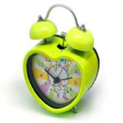 Heart shape Twin Bell Alarm Clock