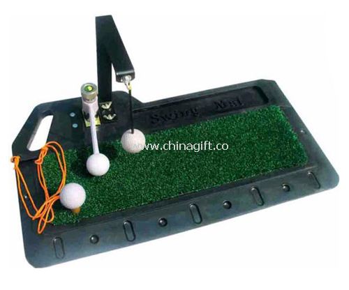 Golf Practice Mat with rope-ball