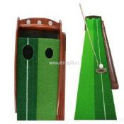 Wooden base Golf putting trainer