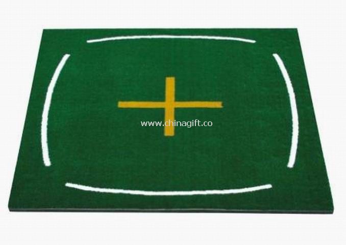 curve Nylon turf Golf Driving Mat