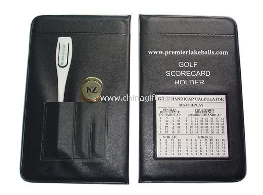 Golf Score Card Holder