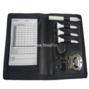 PVC leather Golf Score Card Holder