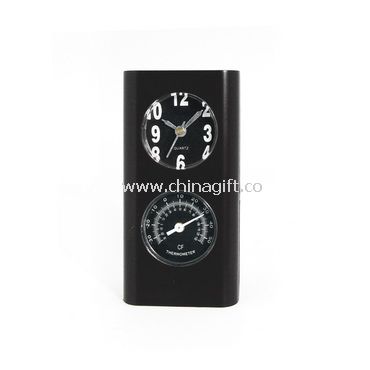 Desktop Clock with Thermometer