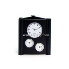 Clock with Hygrothermograph and Pencil holder China