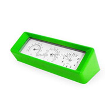 Hygrothermograph Table Alarm clock