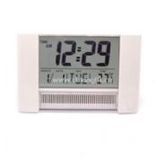 Large screen solar power LCD clock