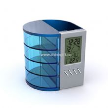 Digital clock with pen holder China