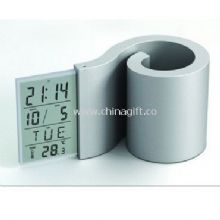 LCD Clock with pen holder China