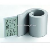 LCD Clock with pen holder